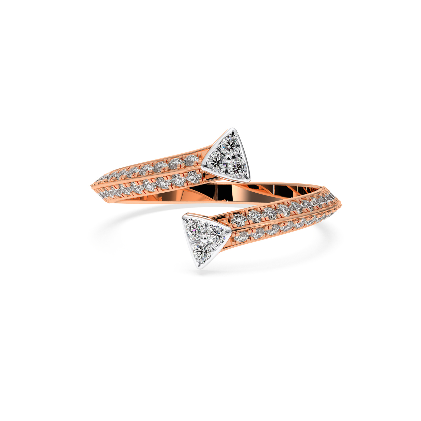DIAMOND LADIES RING 18CT
