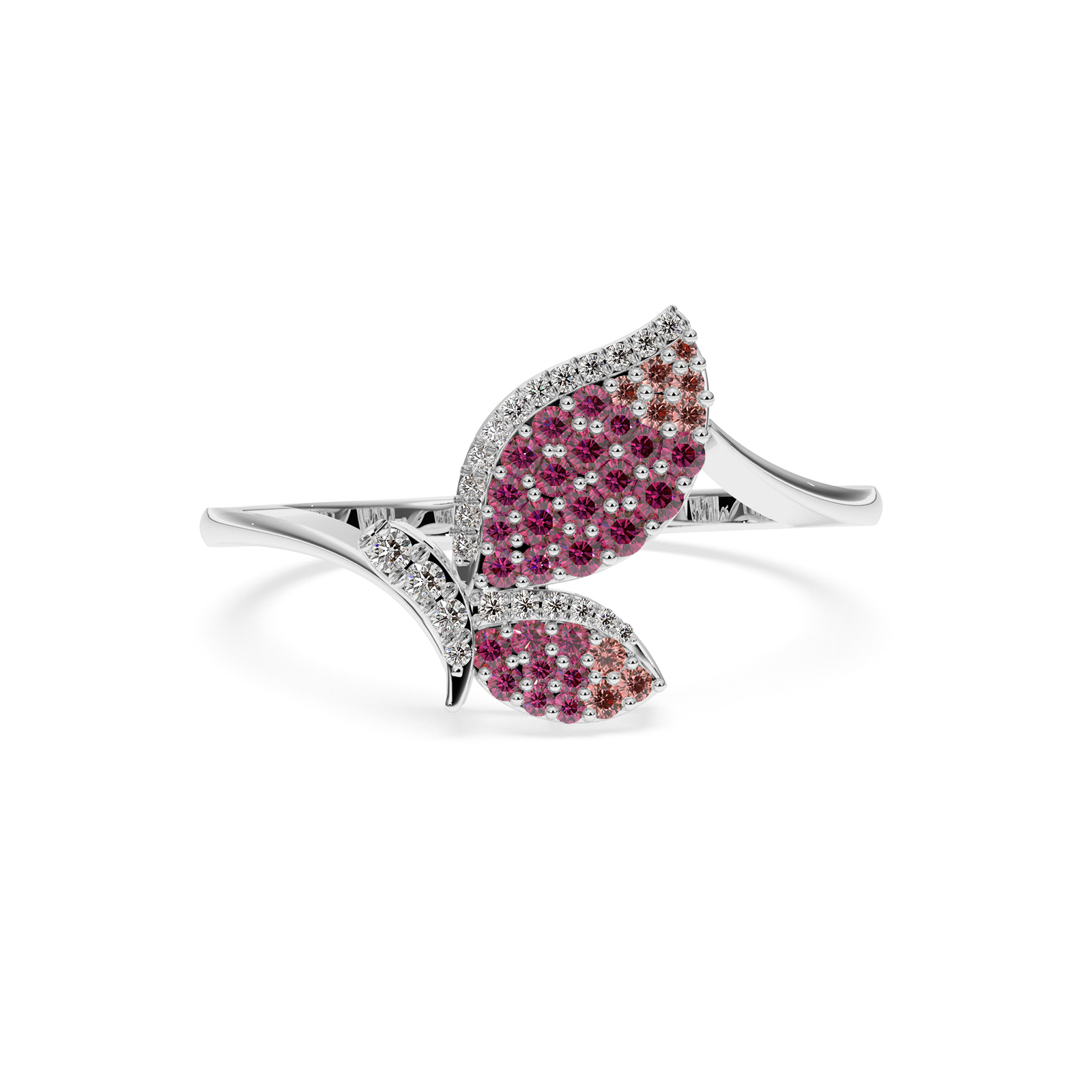 DIAMOND LADIES RING 18CT