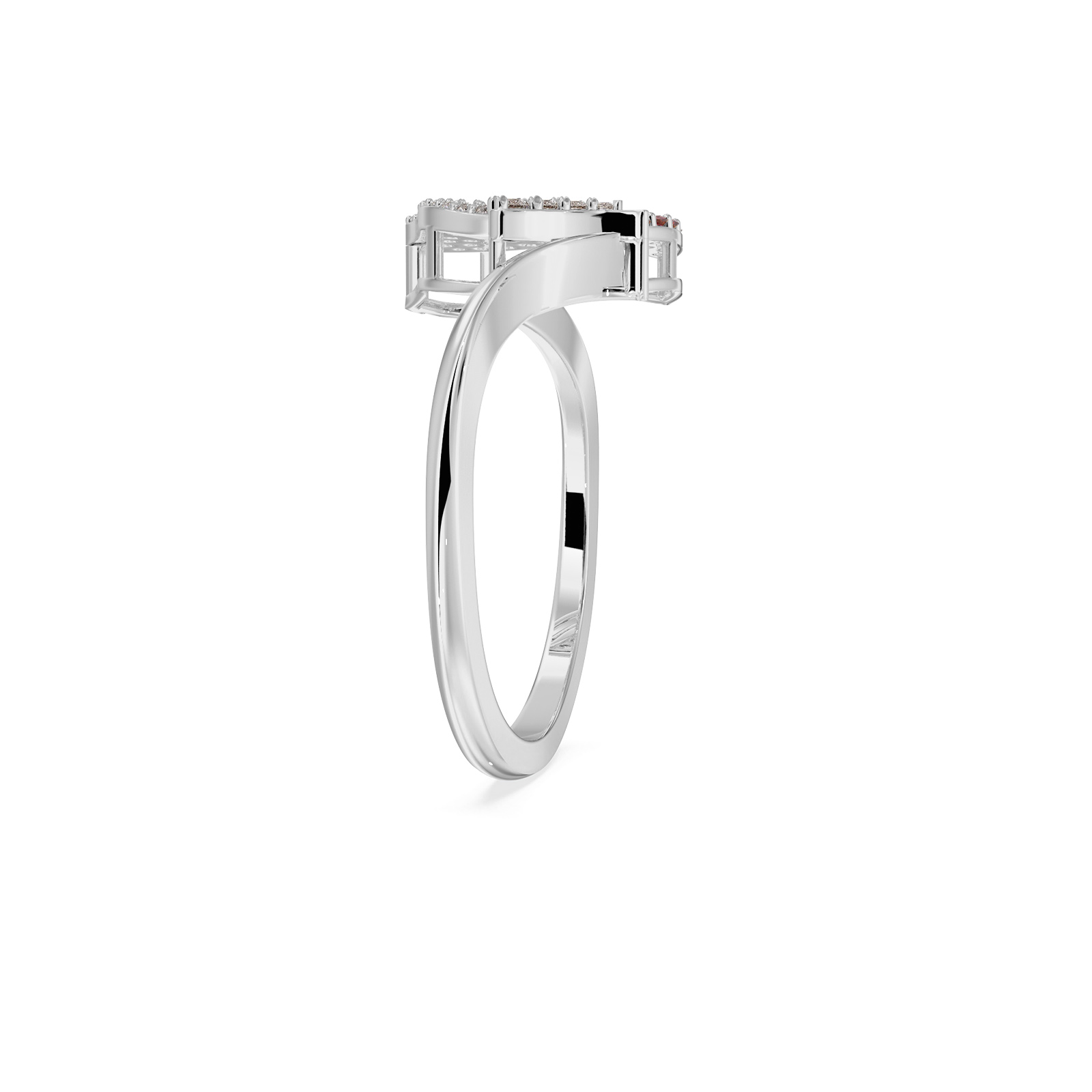 DIAMOND LADIES RING 18CT