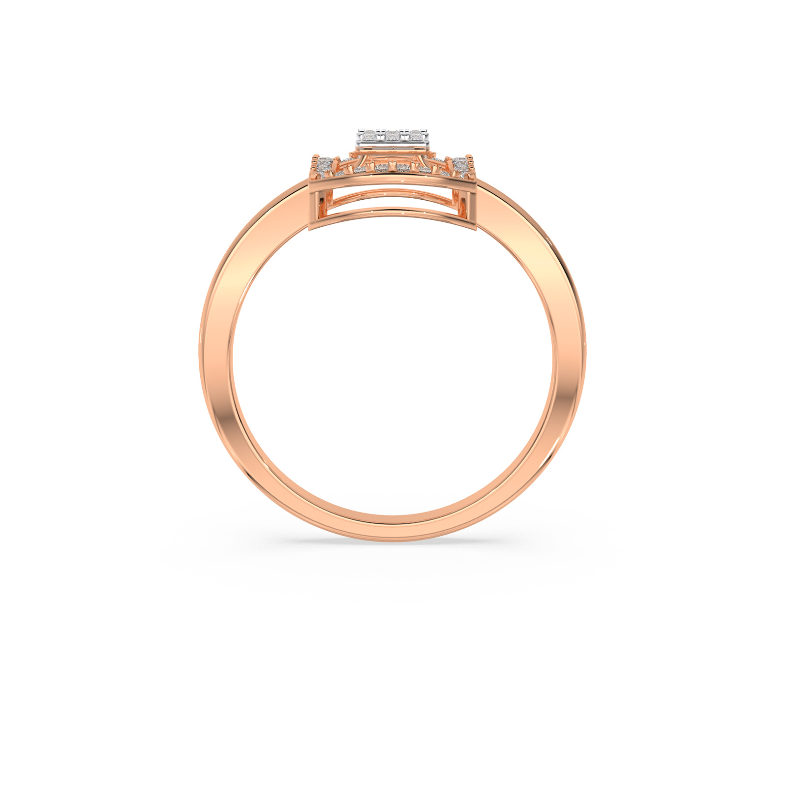 DIAMOND LADIES RING 18CT