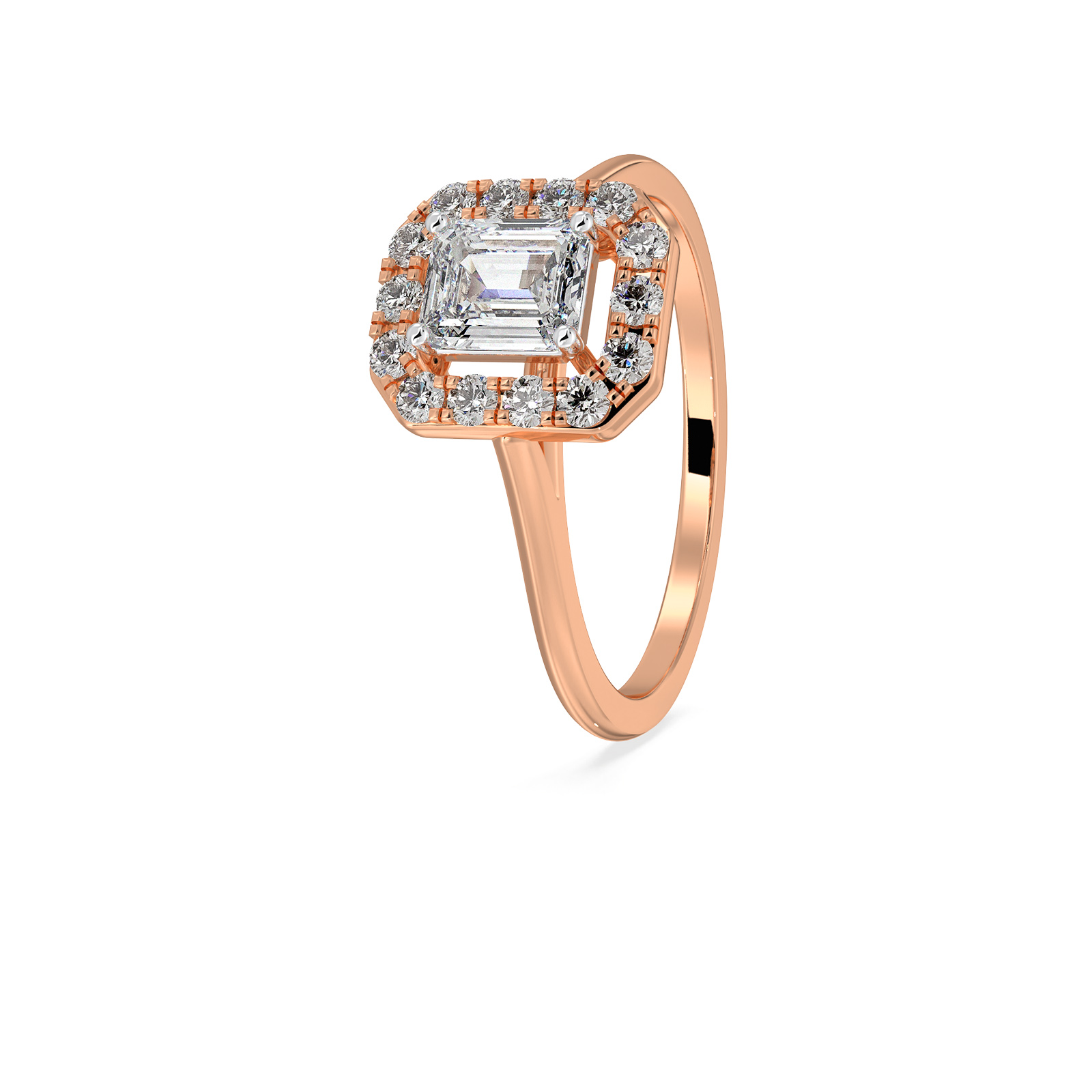 DIAMOND LADIES RING 18CT