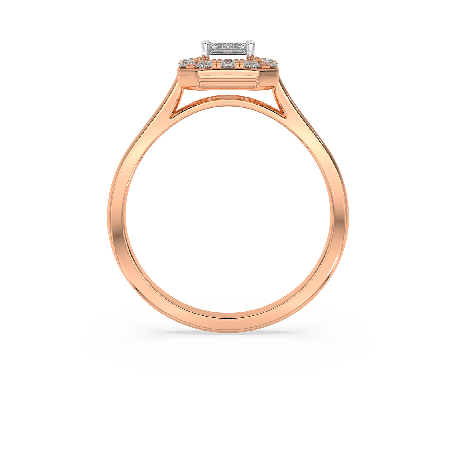 DIAMOND LADIES RING 18CT