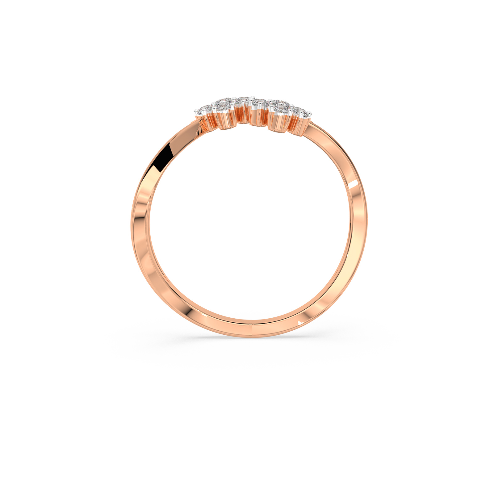 DIAMOND LADIES RING 18CT