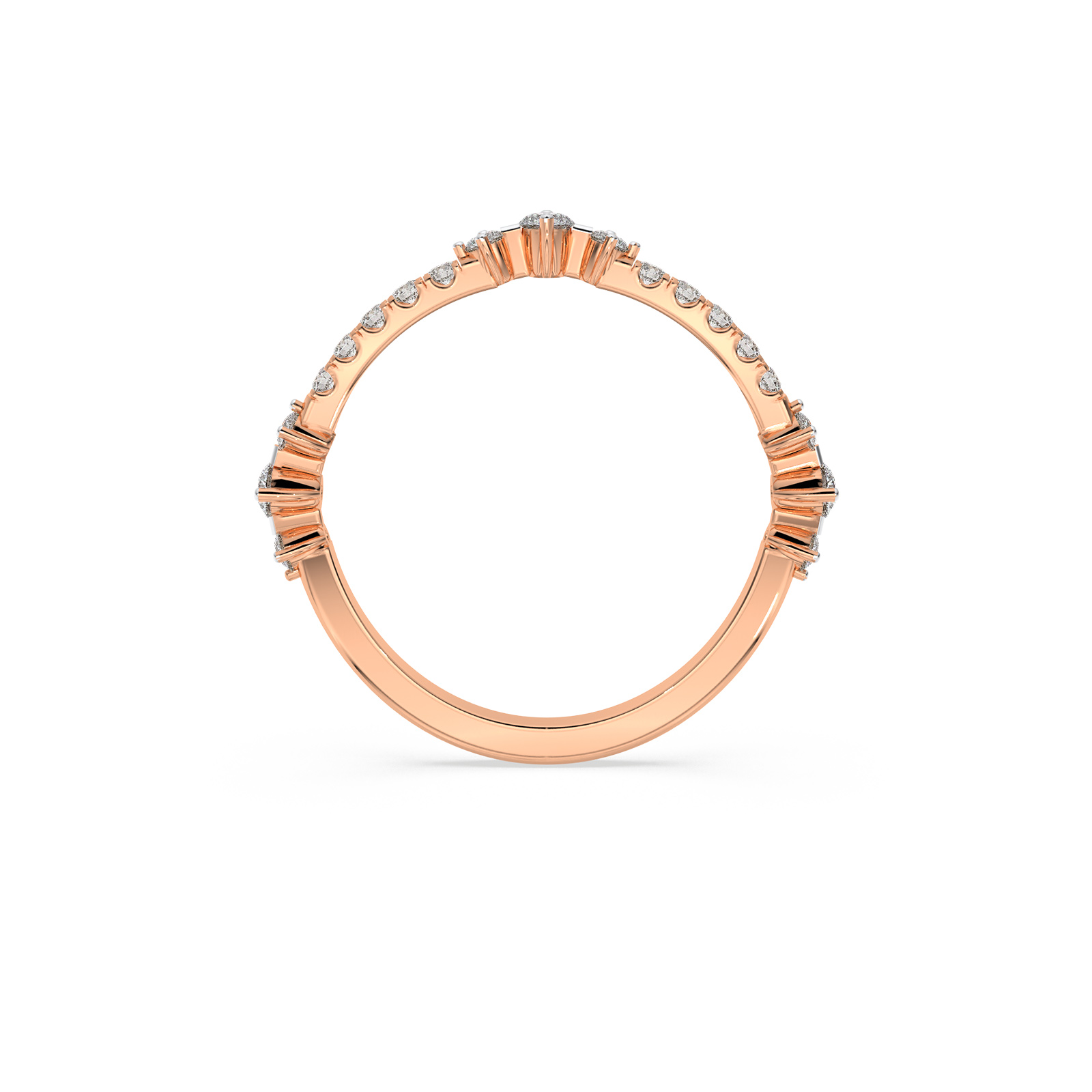 DIAMOND LADIES RING 18CT