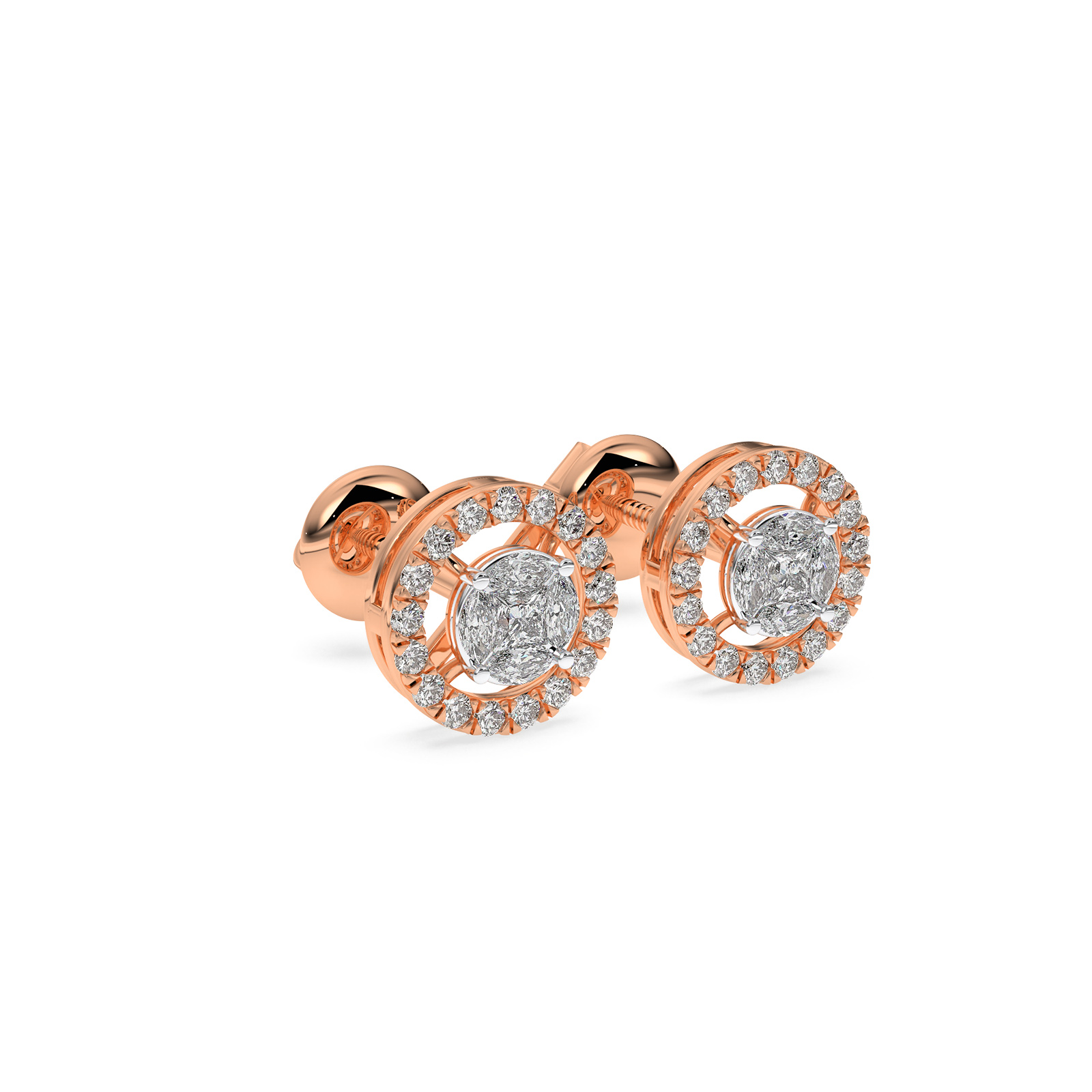 DIAMOND EARRING 18CT