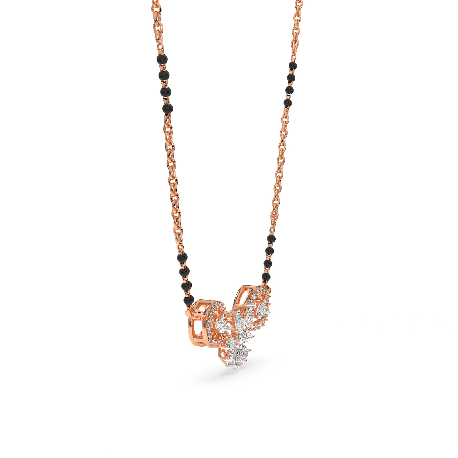 DIAMOND MANGALSUTRA 18CT