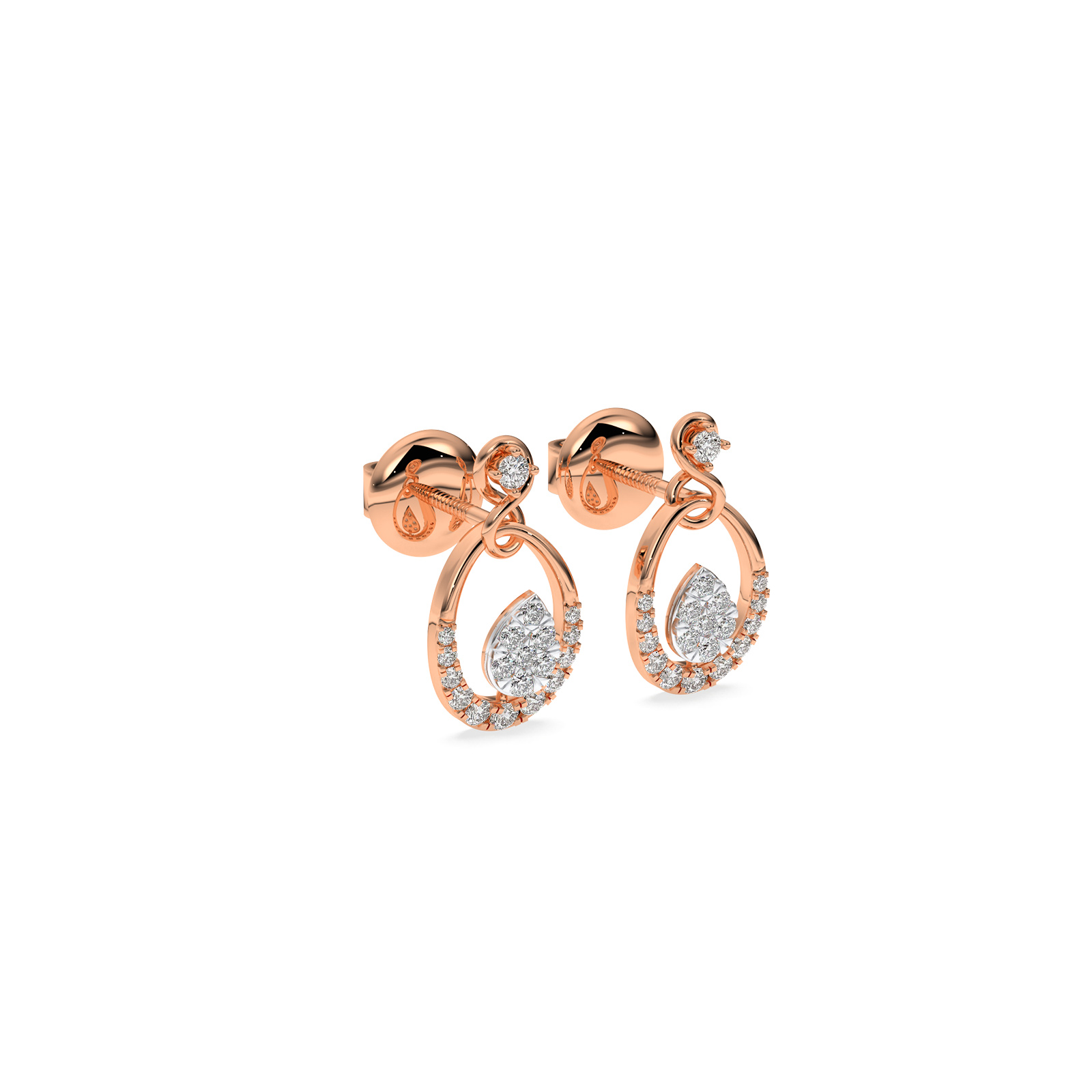 DIAMOND EARRING 18CT