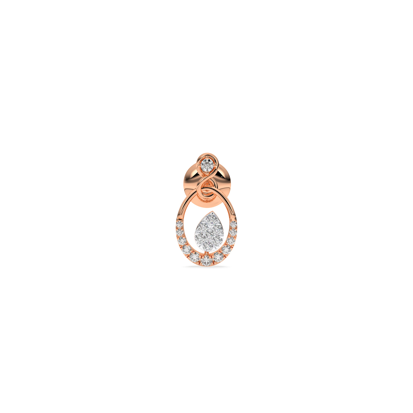 DIAMOND EARRING 18CT