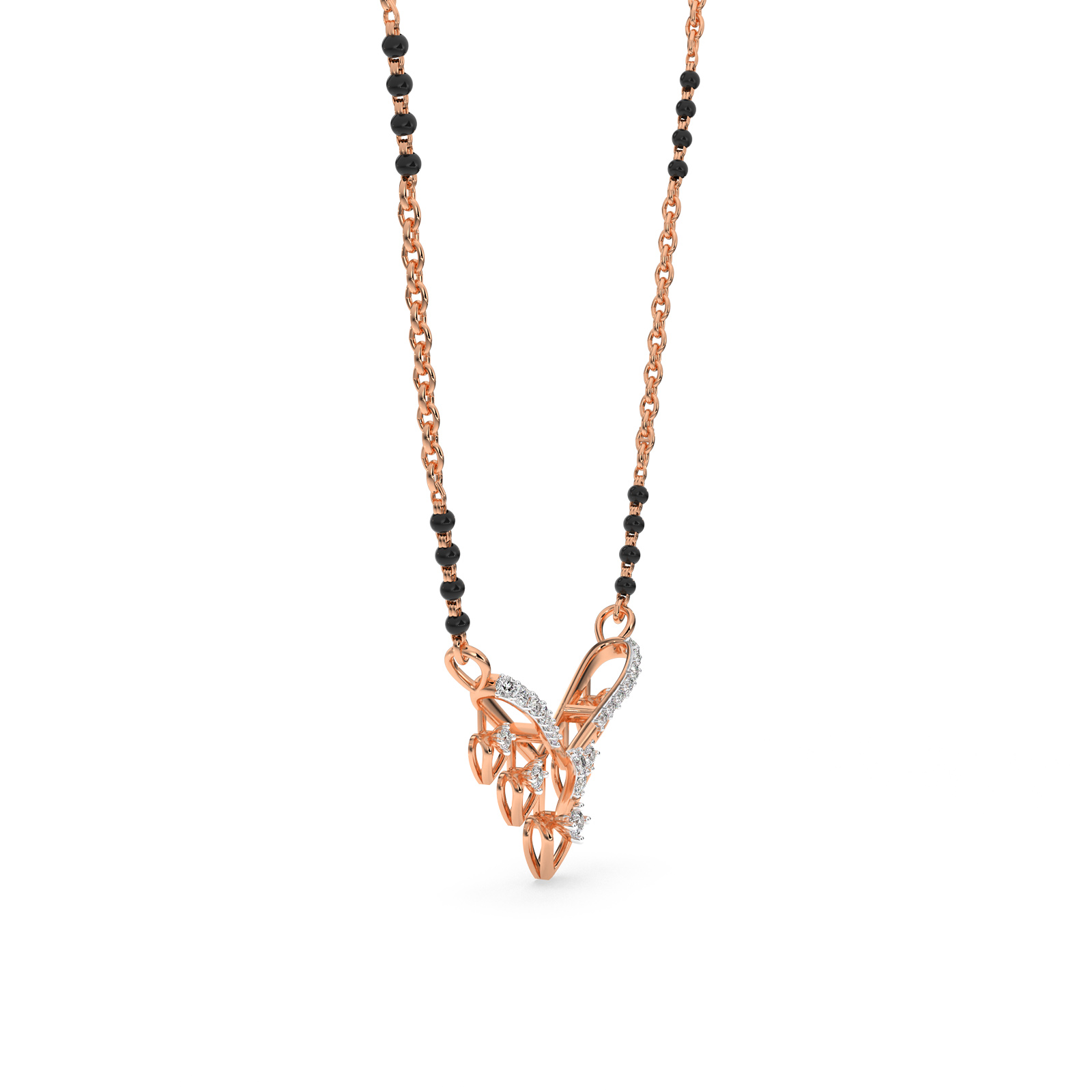 DIAMOND MANGALSUTRA 18CT
