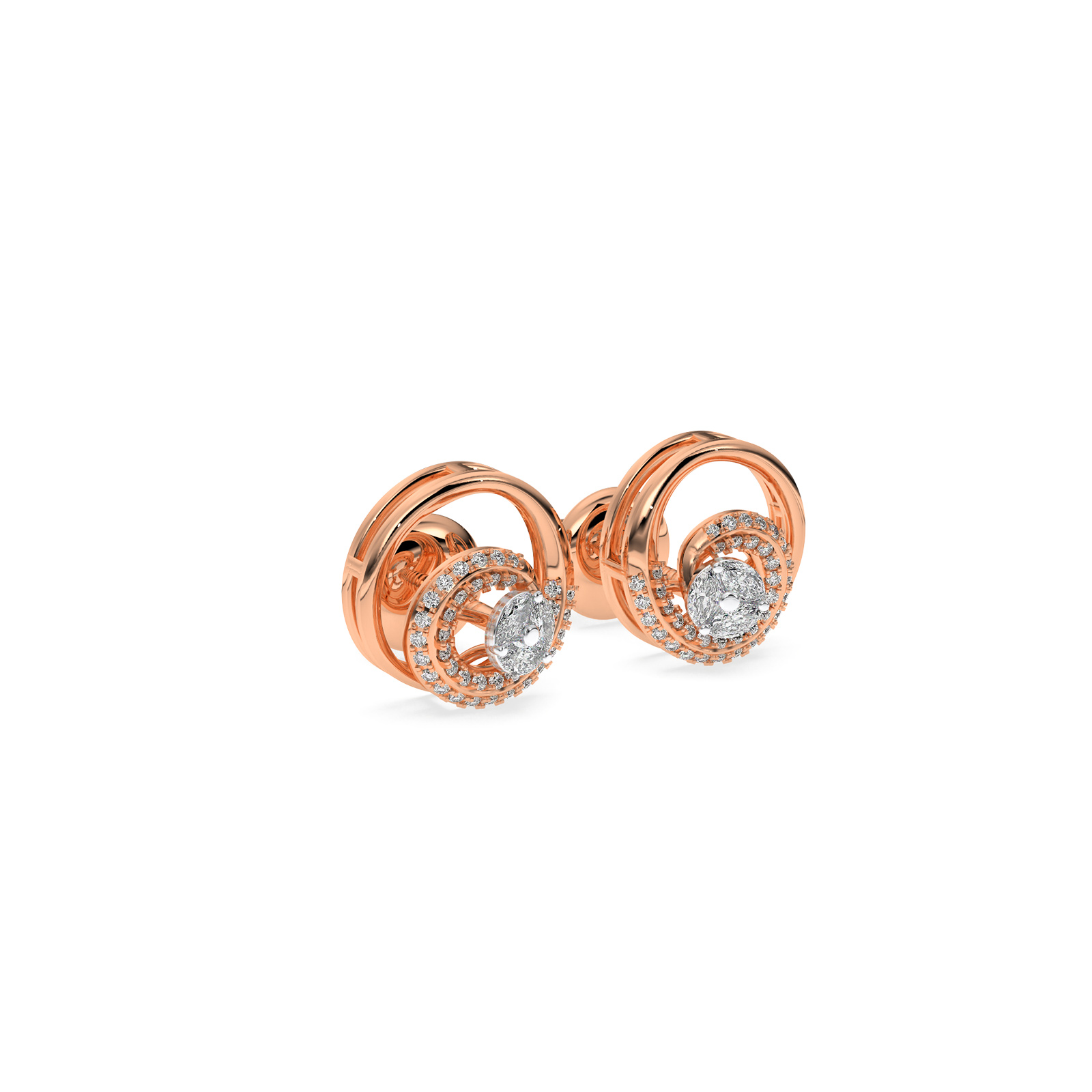 DIAMOND MS EARRING 18CT