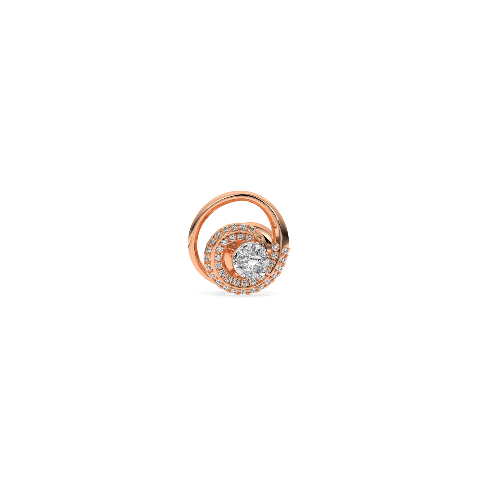 DIAMOND MS EARRING 18CT