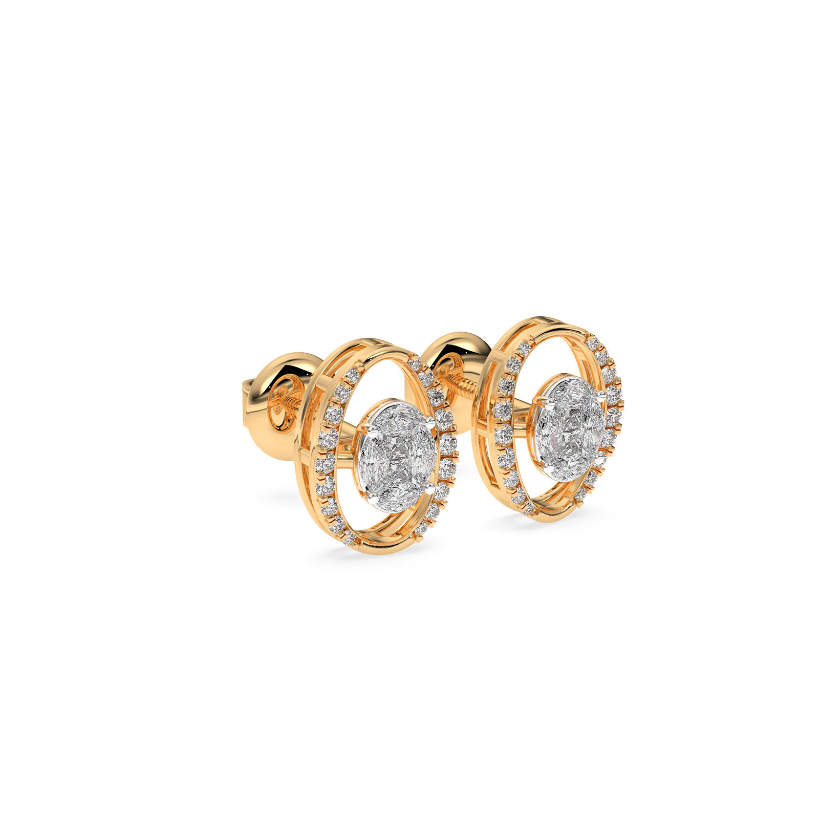 DIAMOND MS EARRING 18CT