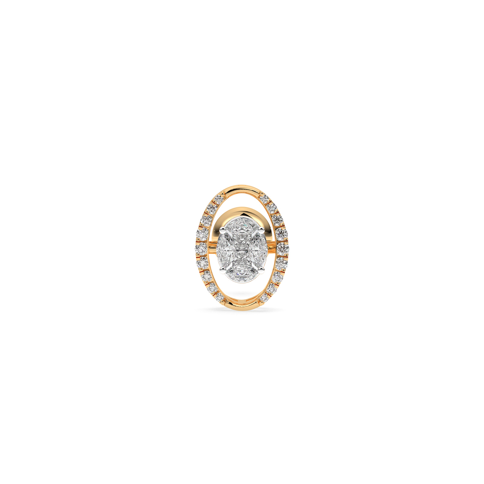DIAMOND MS EARRING 18CT