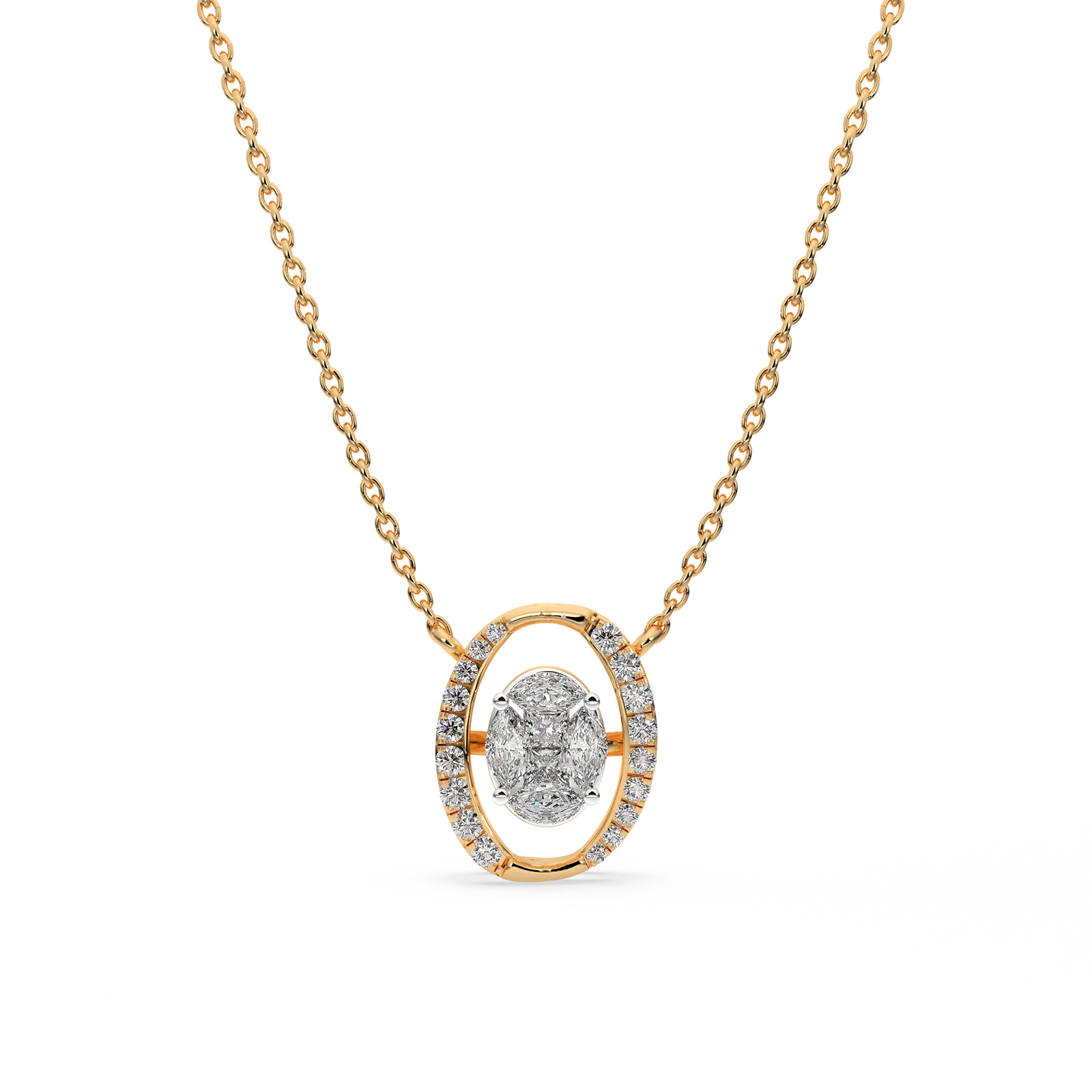DIAMOND MANGALSUTRA 18CT