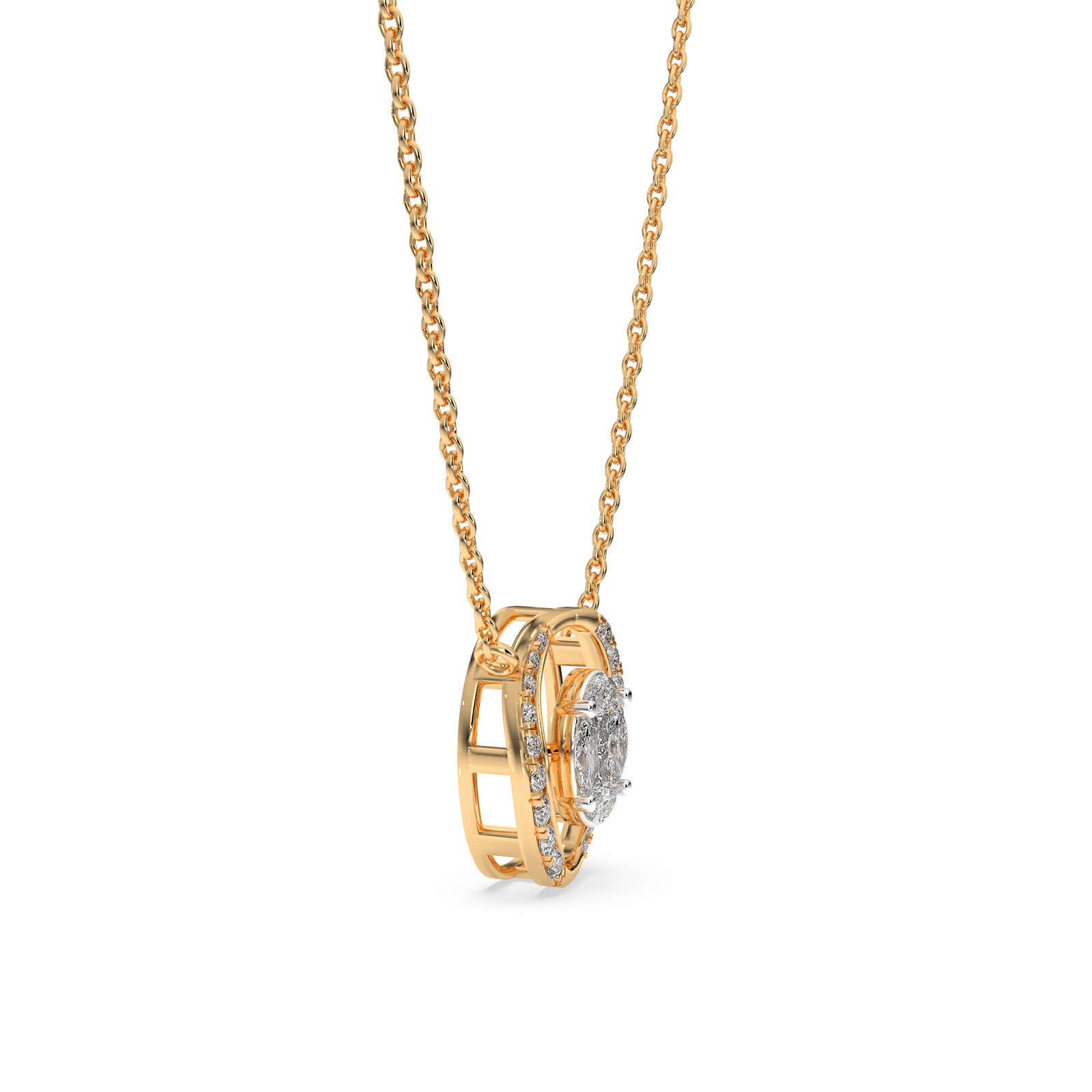 DIAMOND MANGALSUTRA 18CT