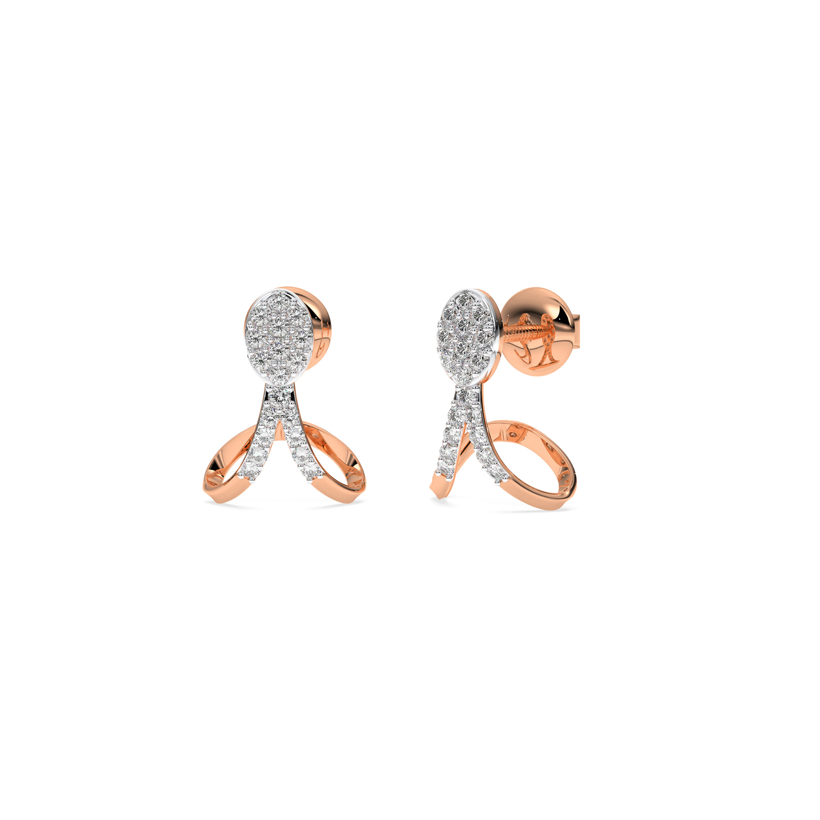 DIAMOND EARRING 18CT