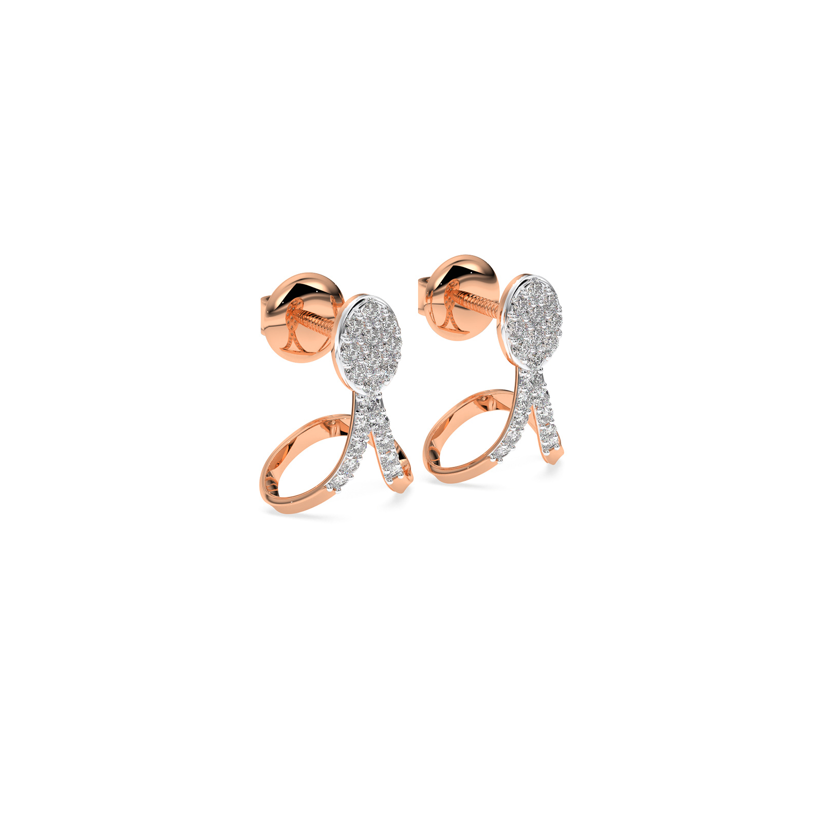DIAMOND EARRING 18CT