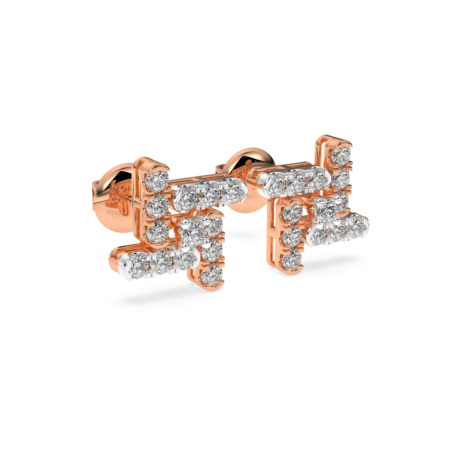 DIAMOND EARRING 18CT