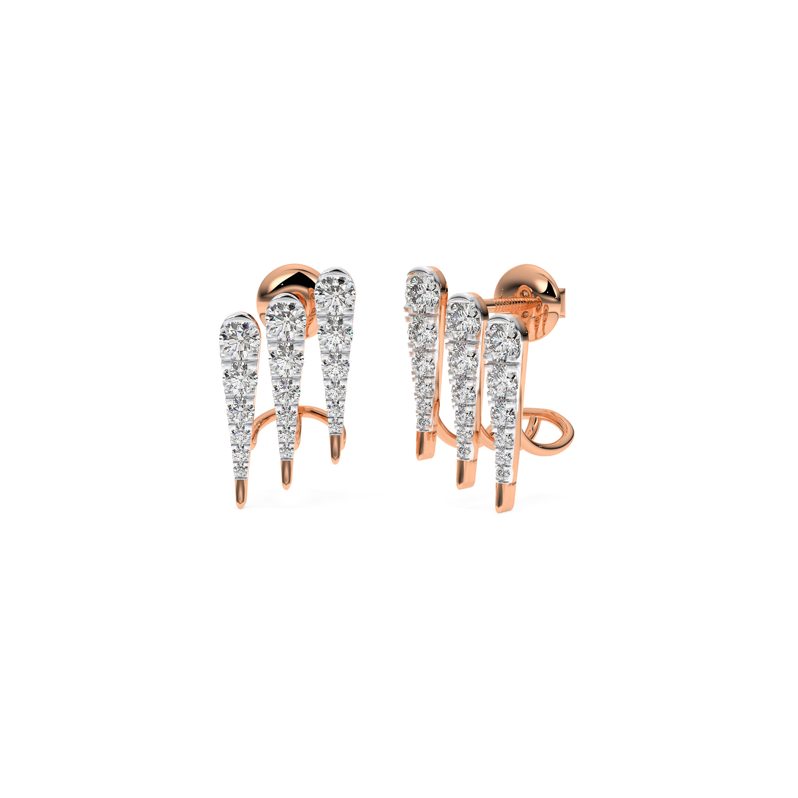 DIAMOND EARRING 18CT