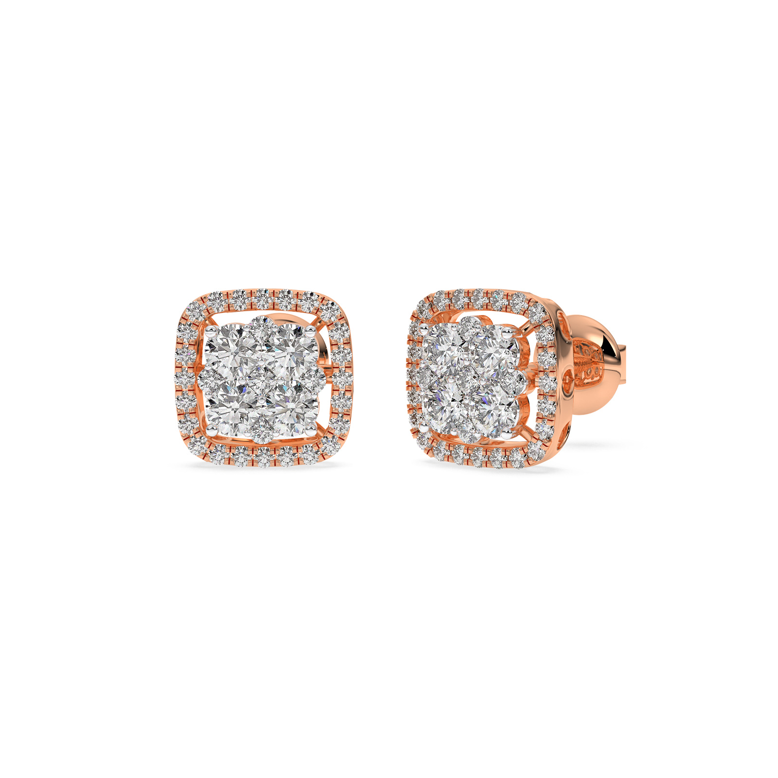 DIAMOND EARRING 18CT