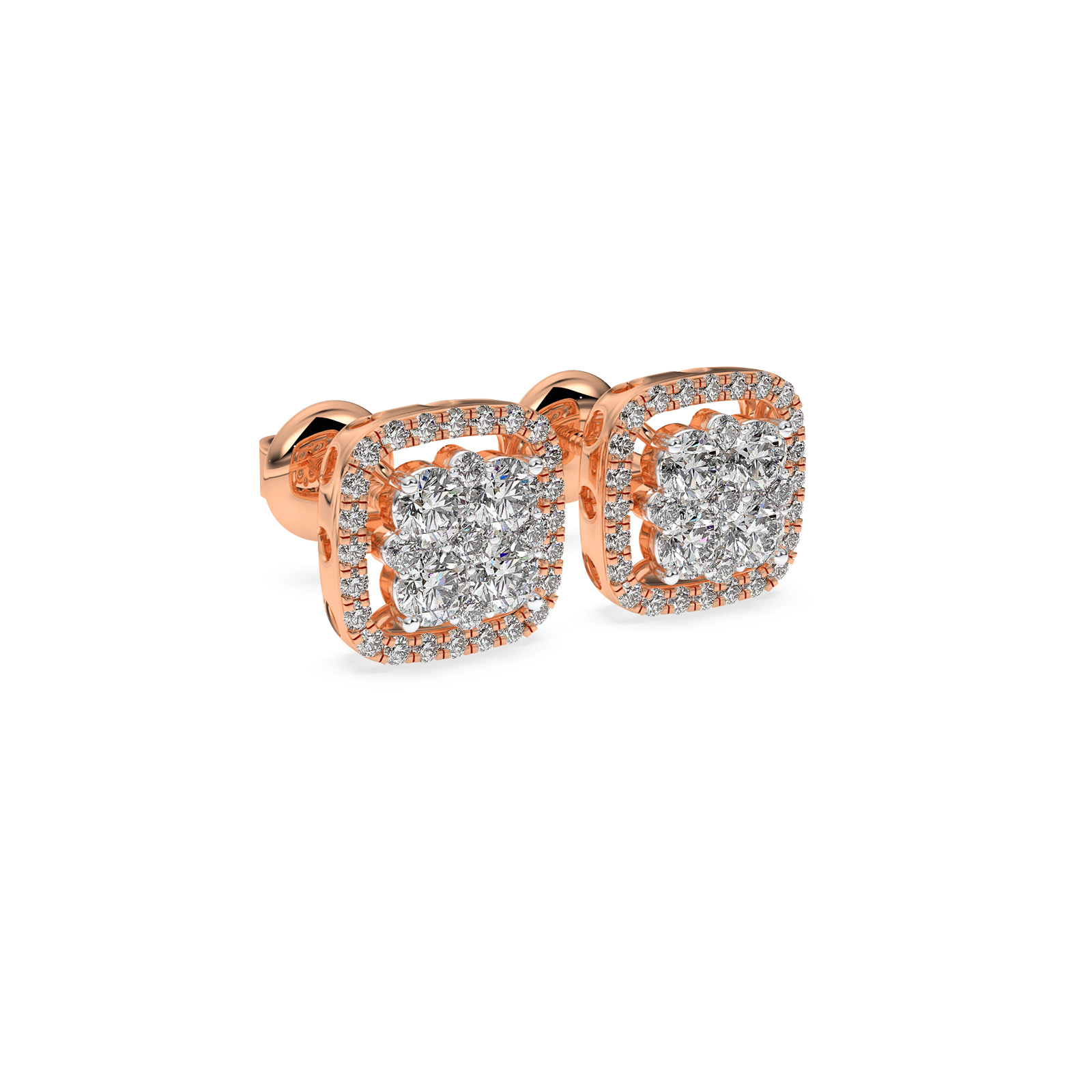 DIAMOND EARRING 18CT