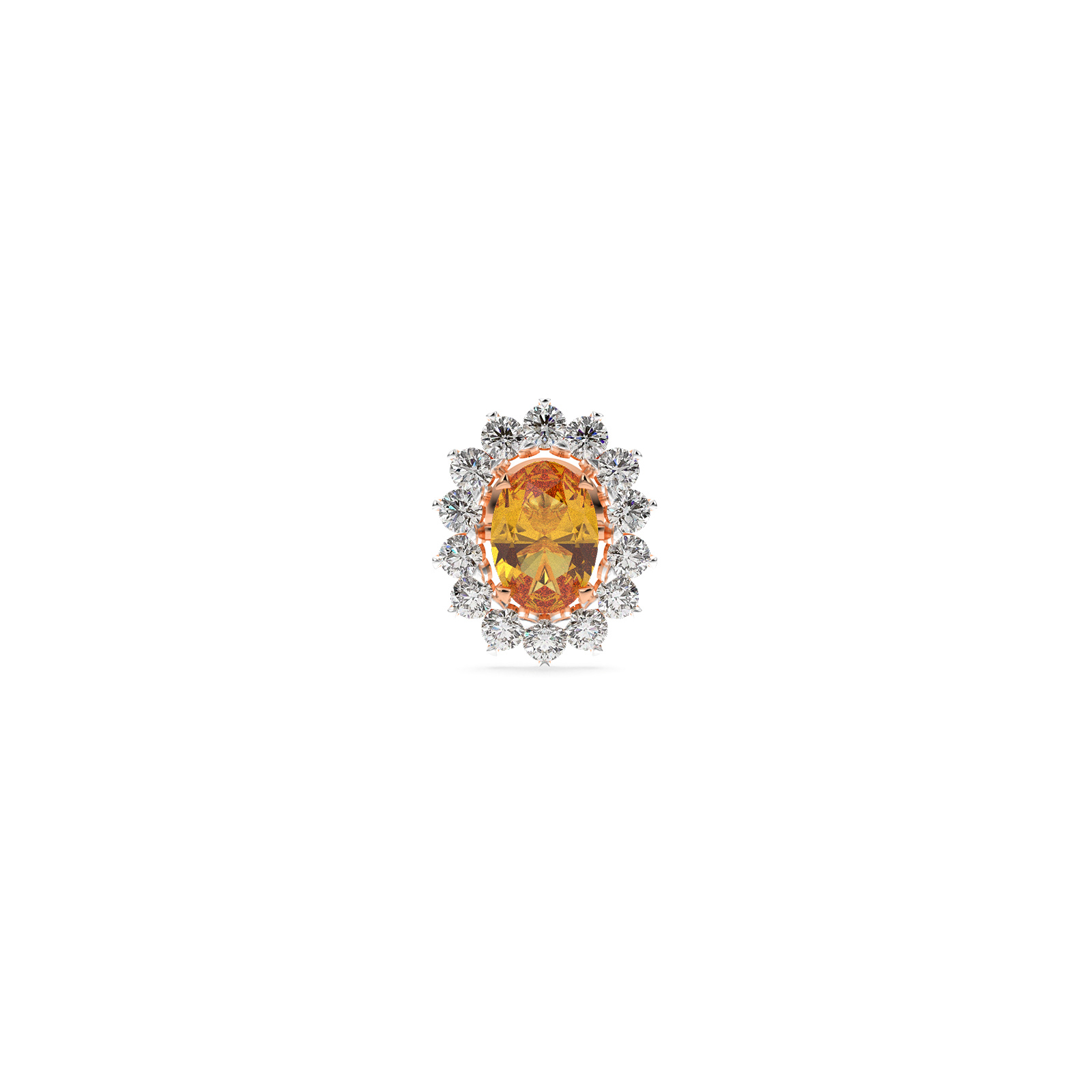 DIAMOND PENDANT ER 18CT