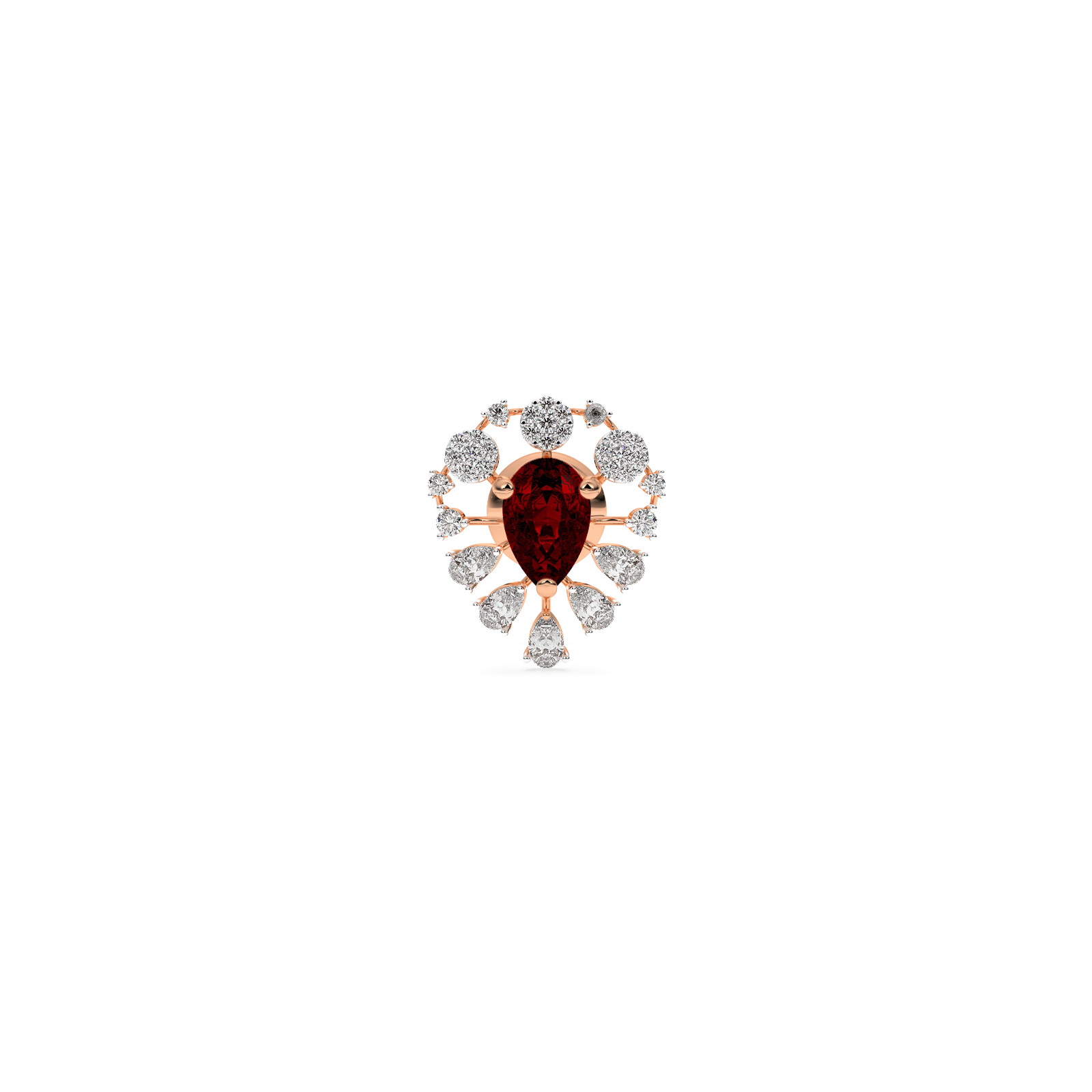 DIAMOND PENDANT ER 18CT