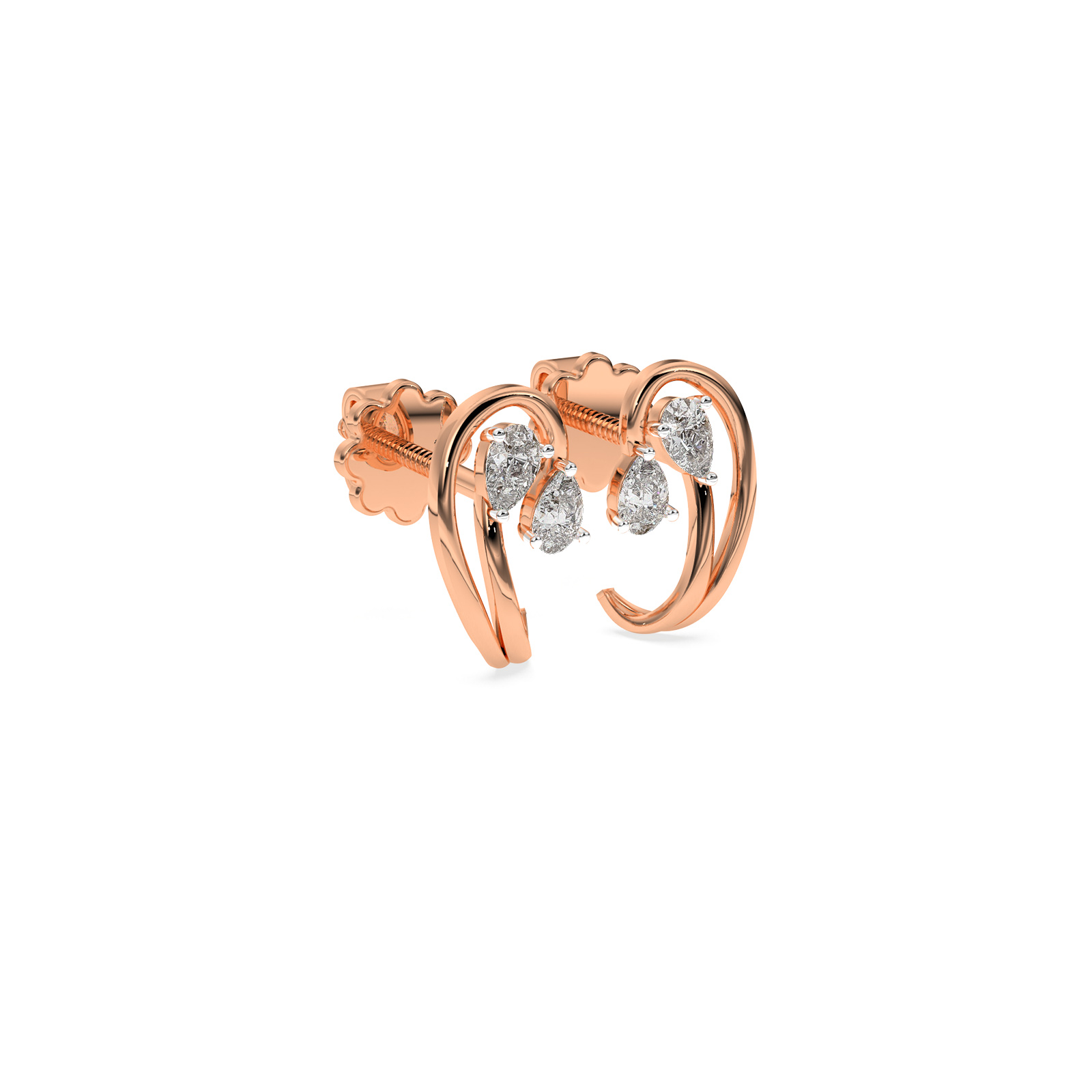 DIAMOND DOKIYA EARRING 18CT