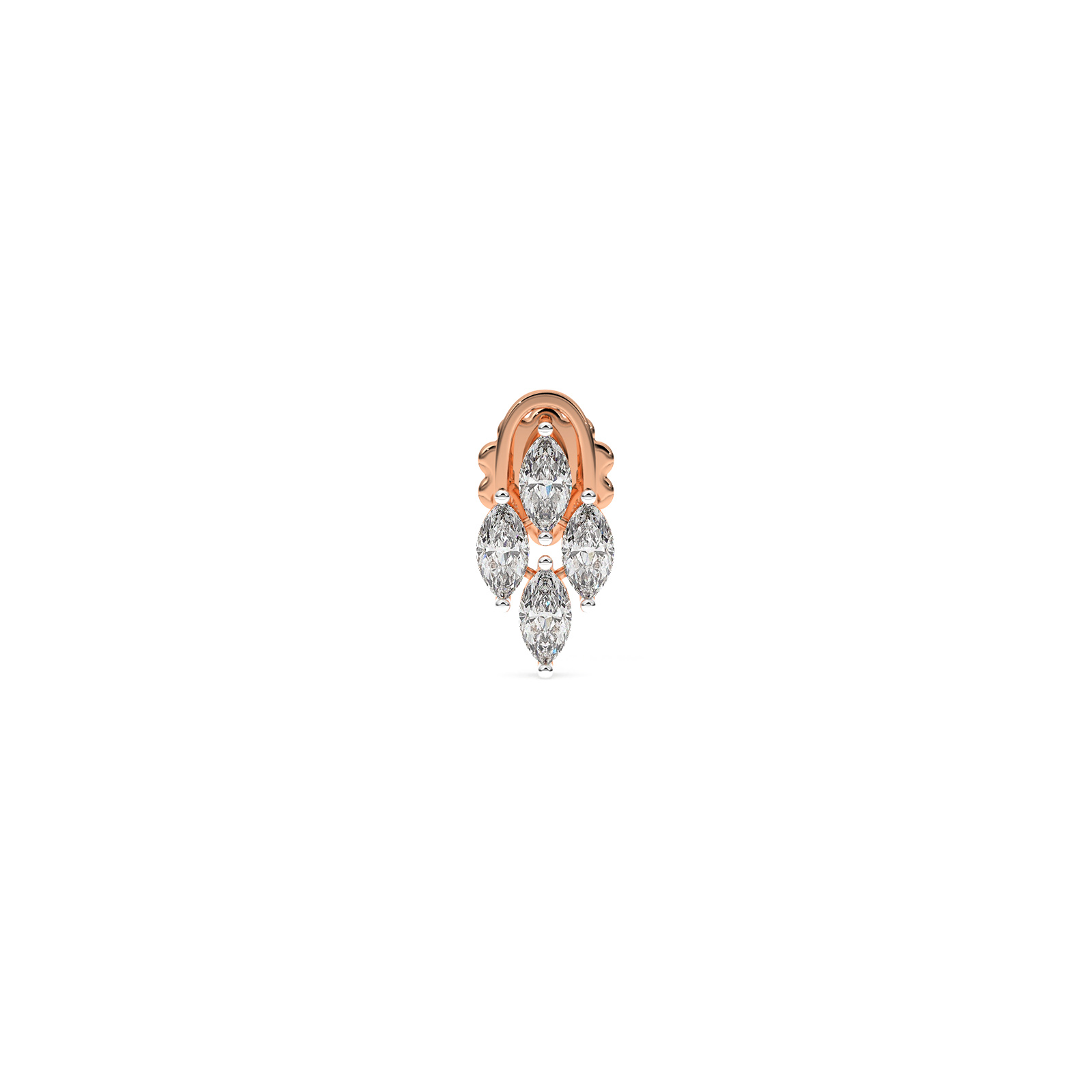 DIAMOND DOKIYA EARRING 18CT
