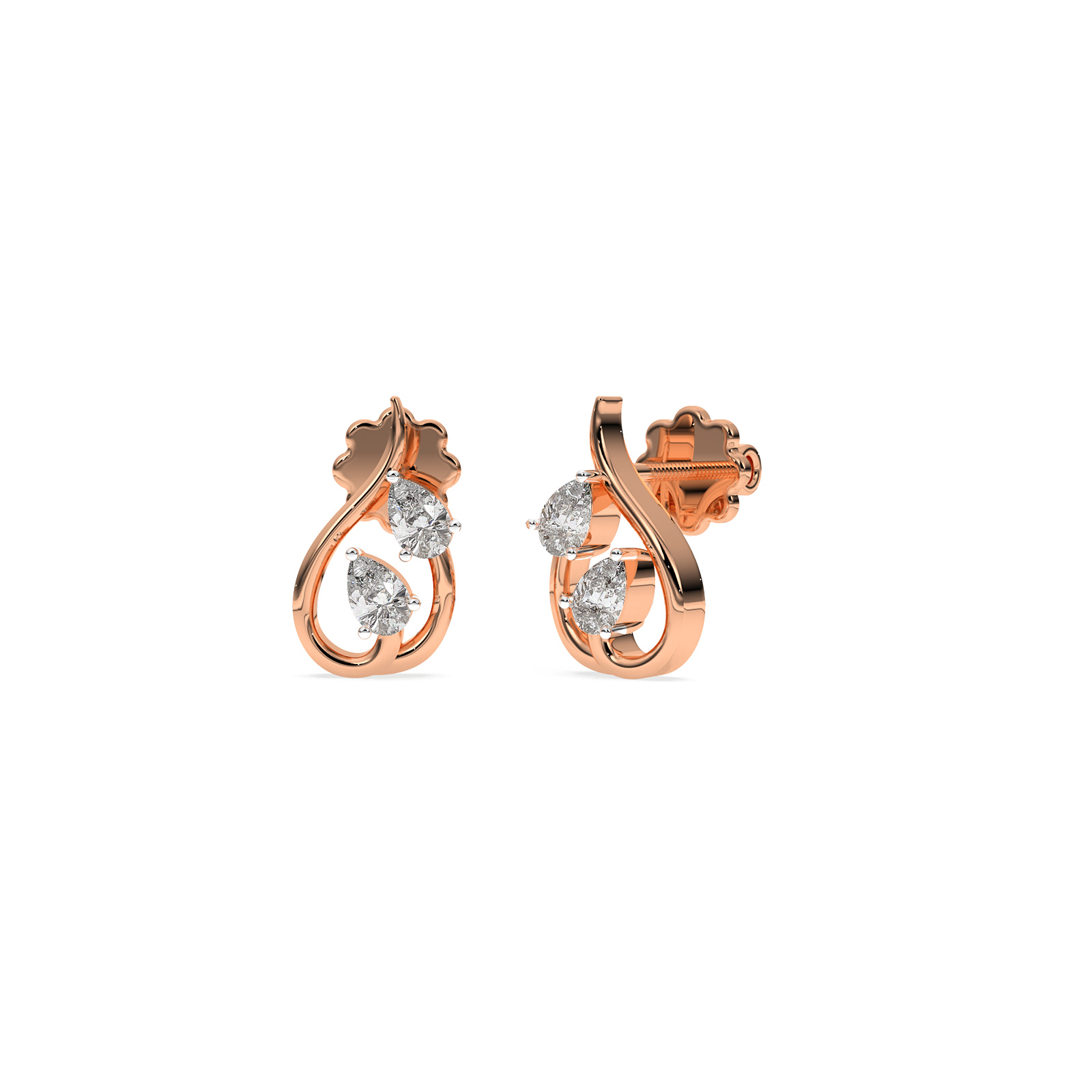 DIAMOND DOKIYA EARRING 18CT