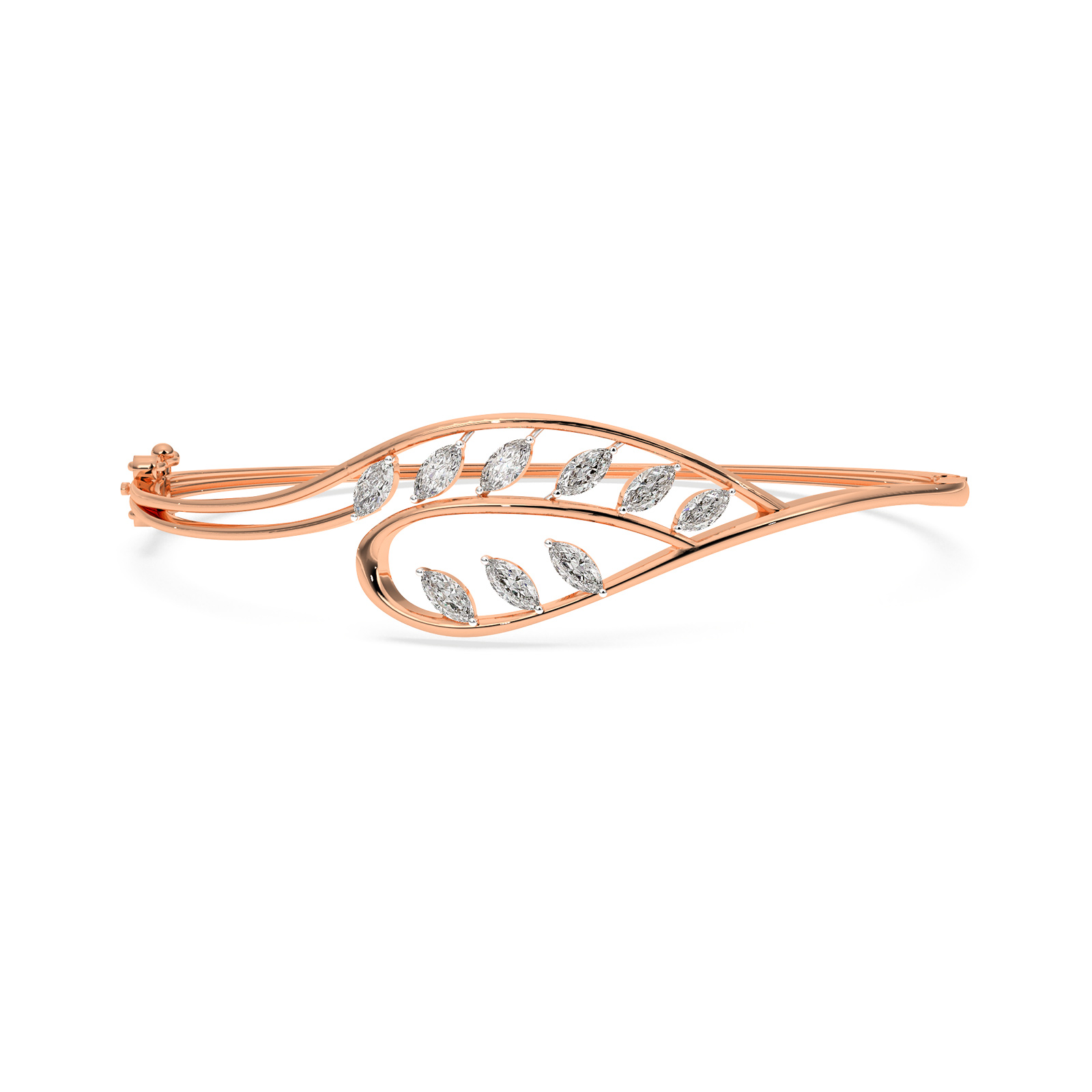 DIAMOND LADIES BRACELET 18CT