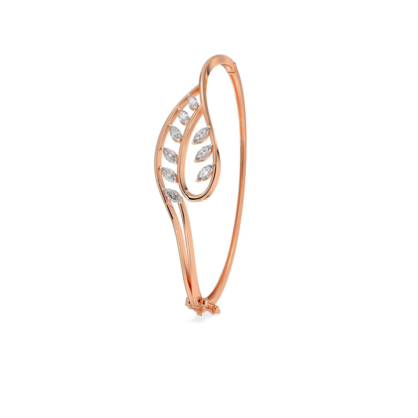 DIAMOND LADIES BRACELET 18CT
