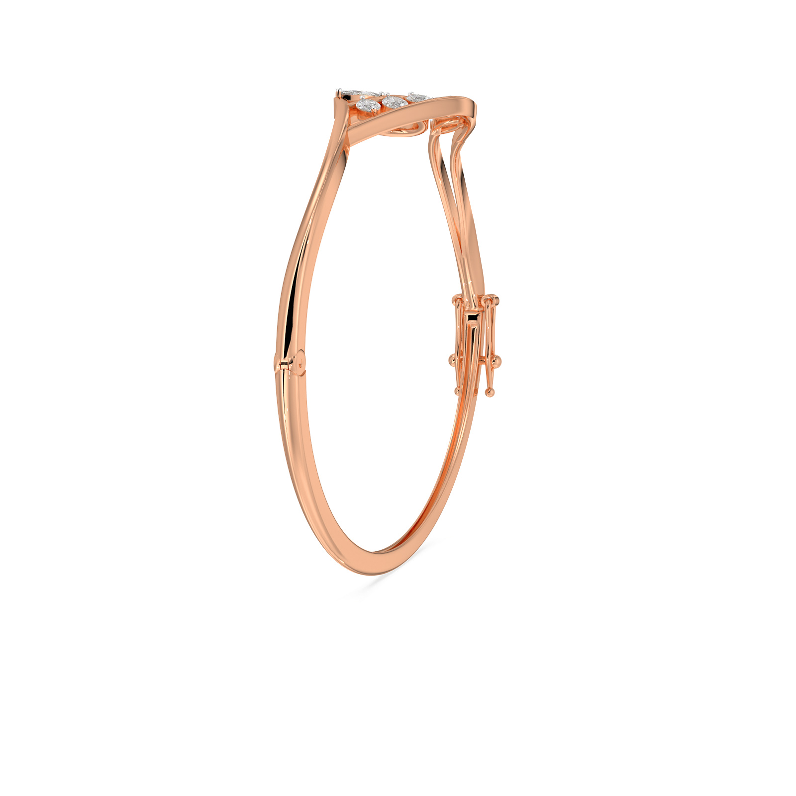 DIAMOND LADIES BRACELET 18CT