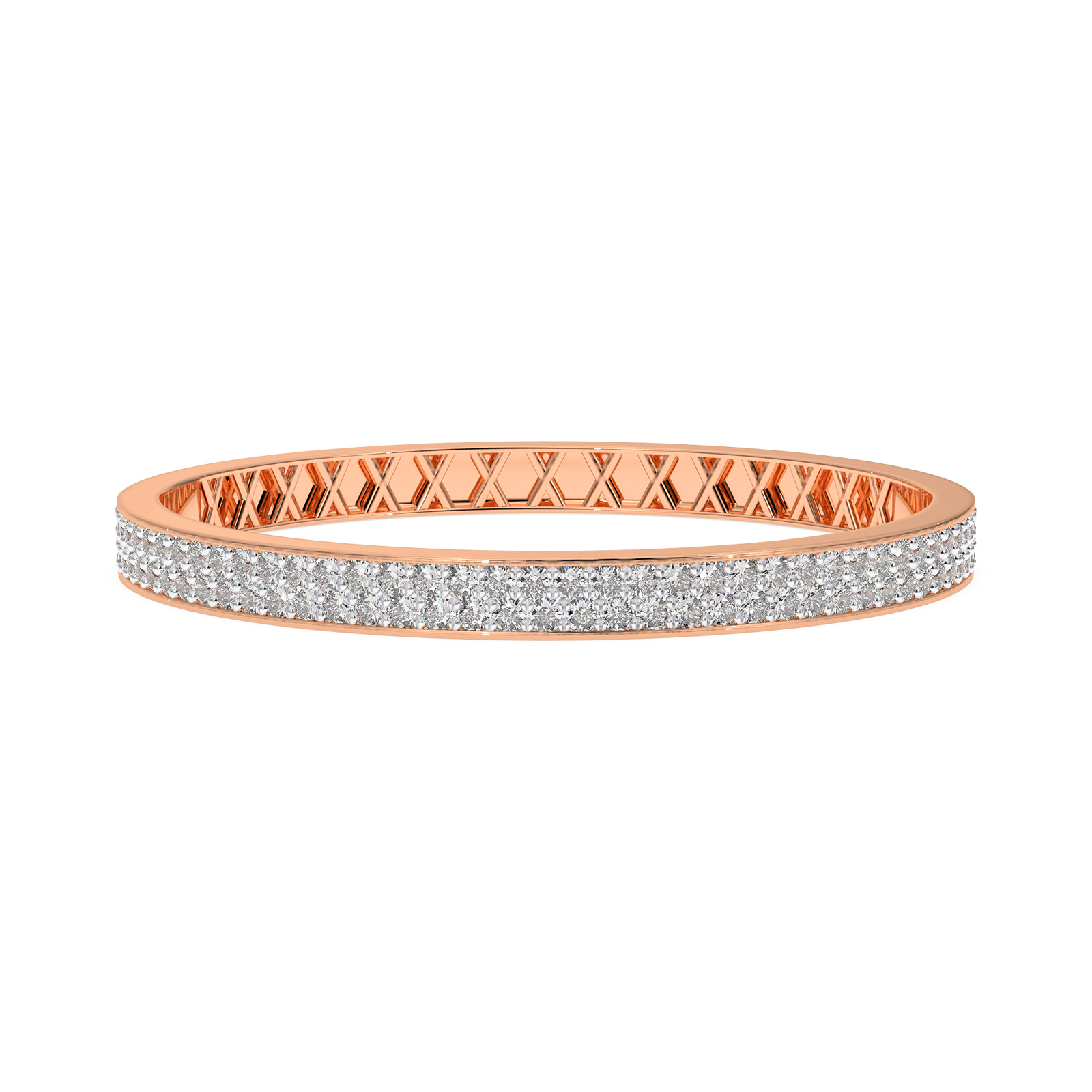 DIAMOND LADIES BRACELET 18CT