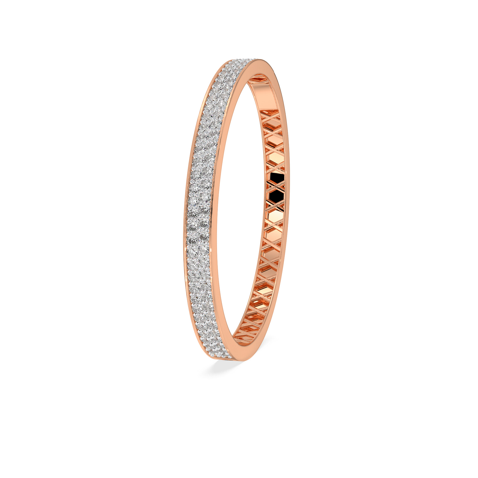 DIAMOND LADIES BRACELET 18CT