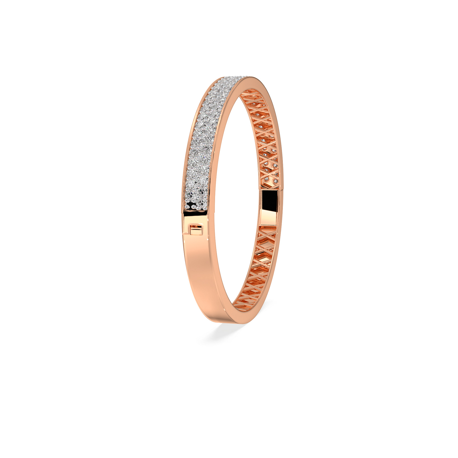 DIAMOND LADIES BRACELET 18CT