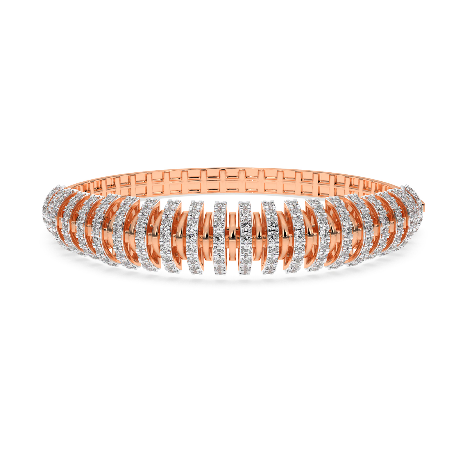 DIAMOND LADIES BRACELET 18CT