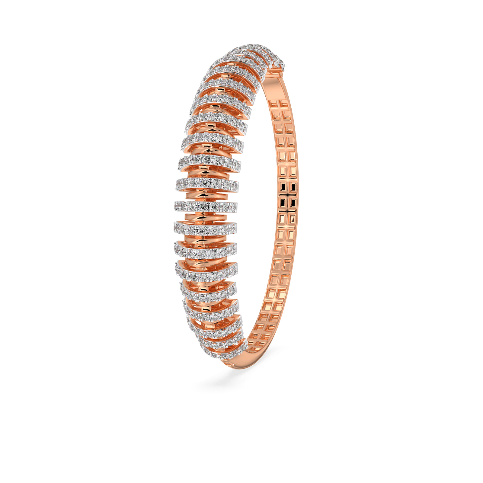 DIAMOND LADIES BRACELET 18CT