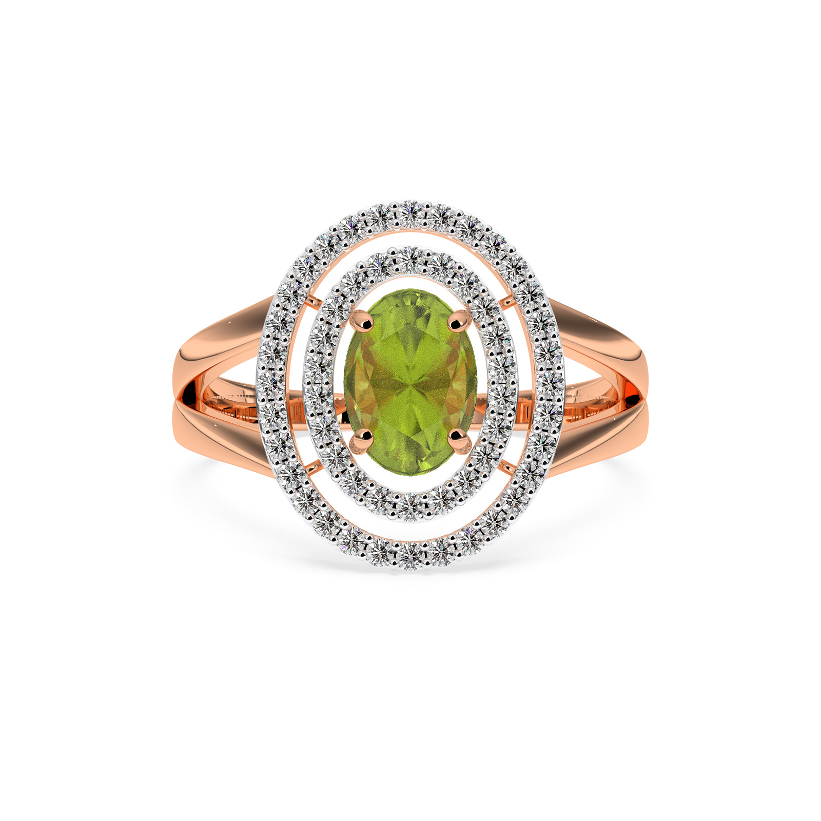 DIAMOND LADIES RING 18CT