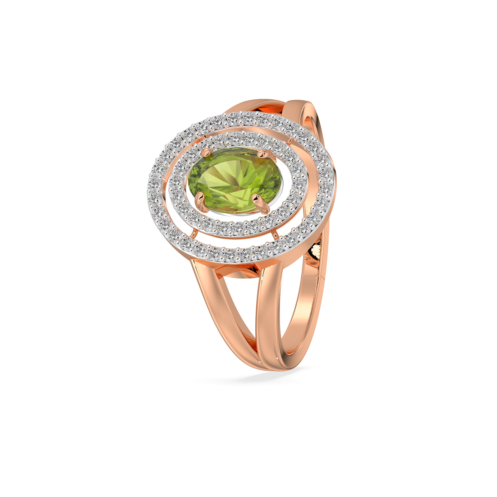 DIAMOND LADIES RING 18CT