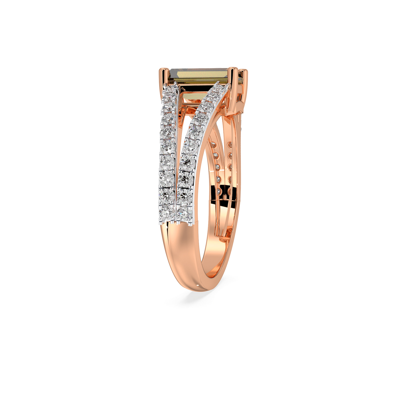DIAMOND LADIES RING 18CT