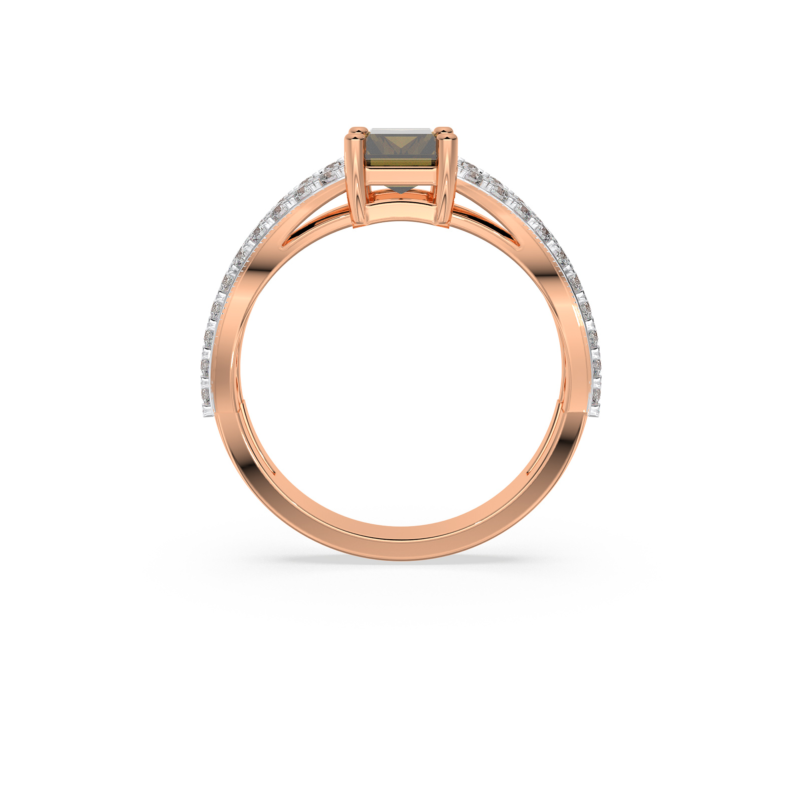 DIAMOND LADIES RING 18CT