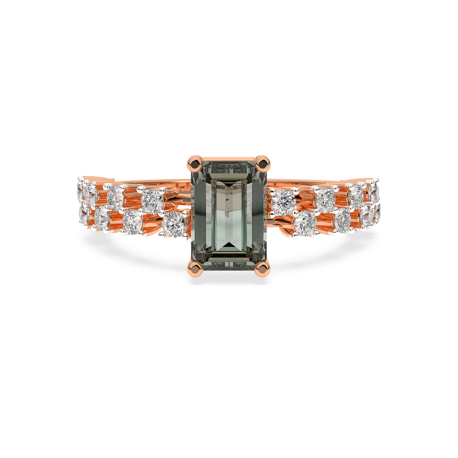 DIAMOND LADIES RING 18CT