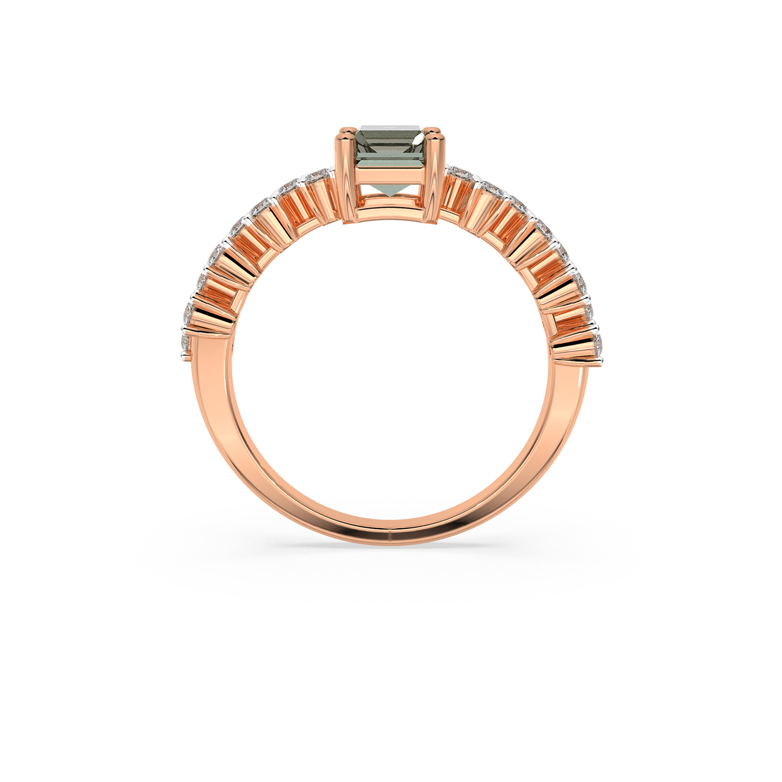 DIAMOND LADIES RING 18CT