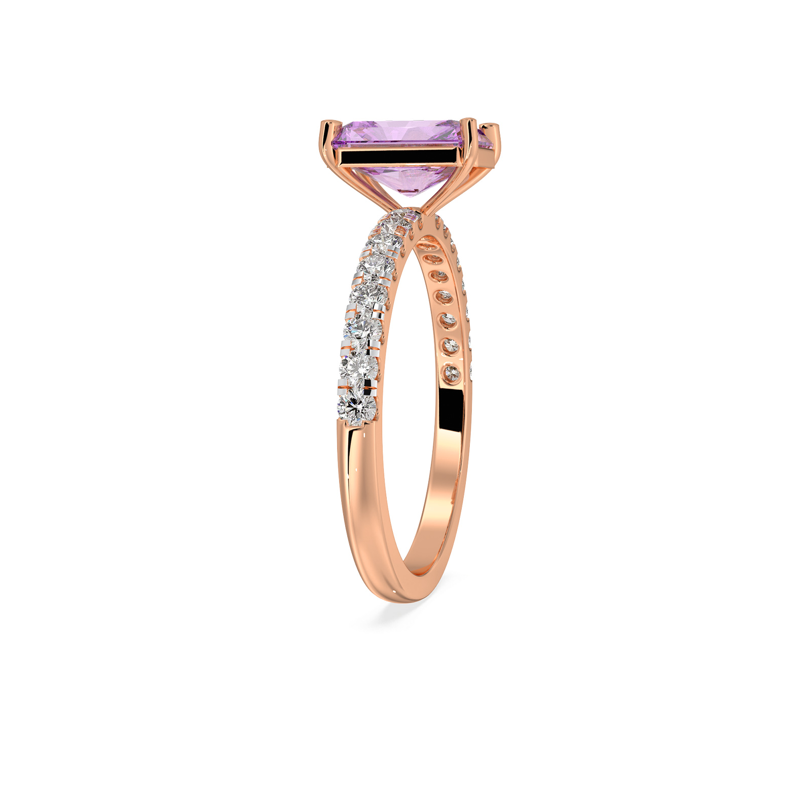 DIAMOND LADIES RING 18CT