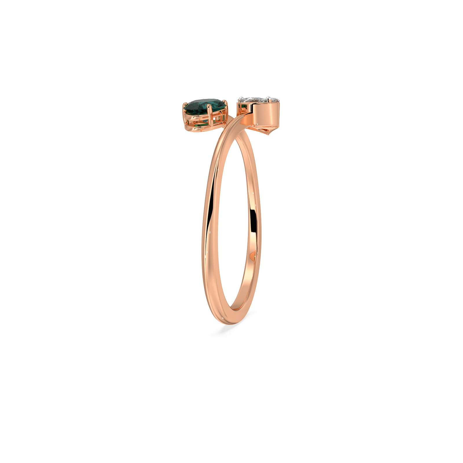 DIAMOND LADIES RING 18CT