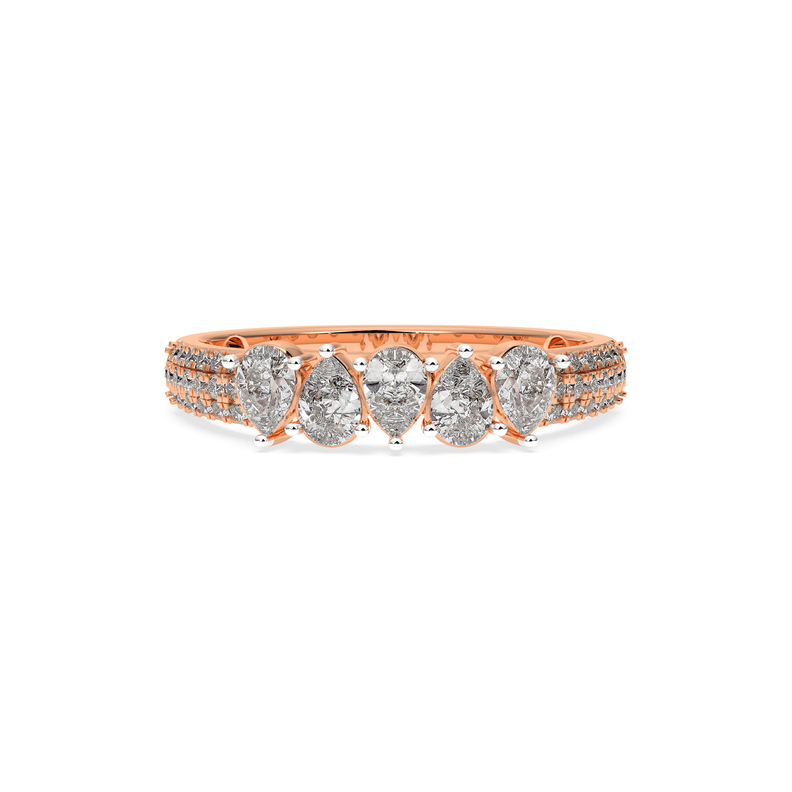 DIAMOND LADIES RING 18CT
