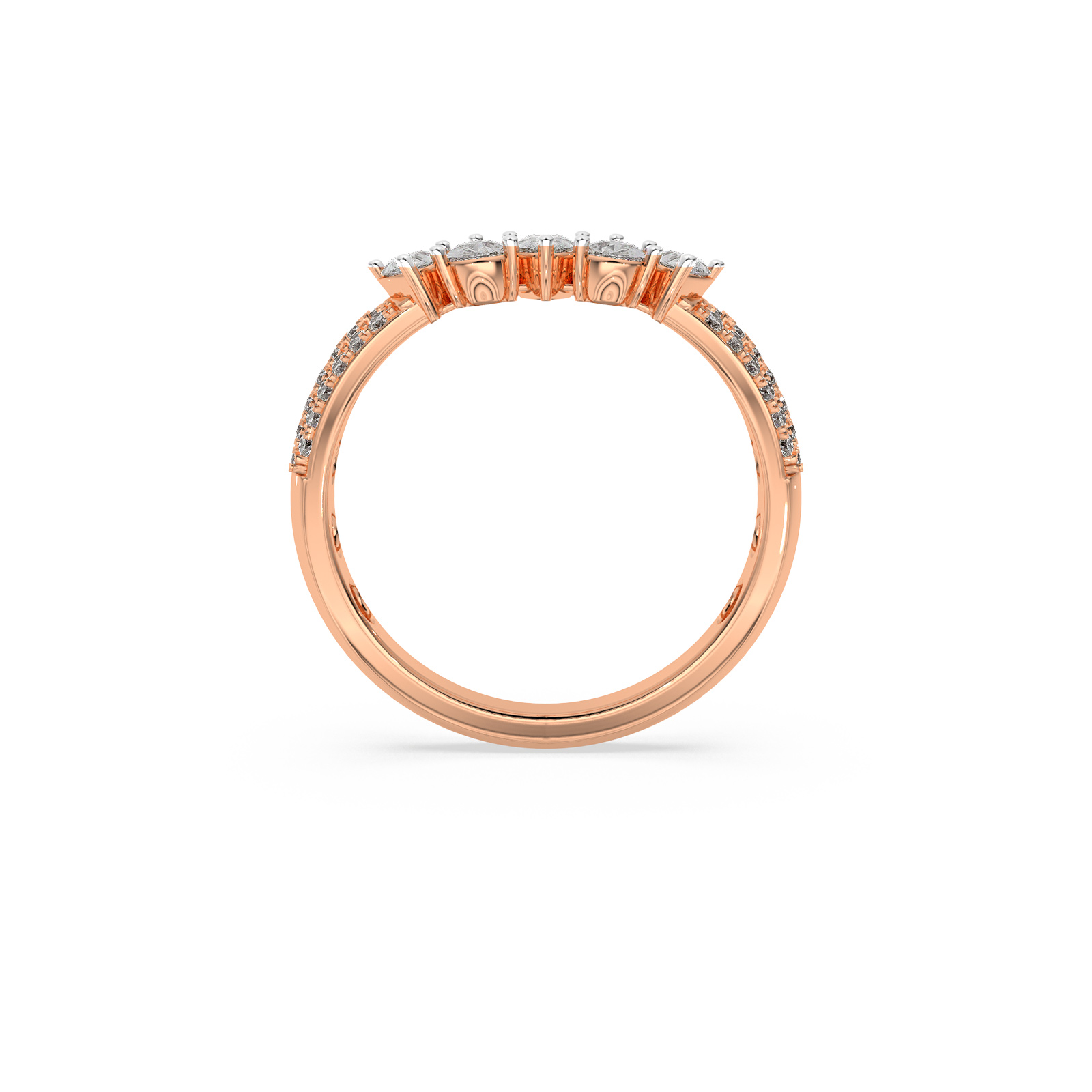 DIAMOND LADIES RING 18CT