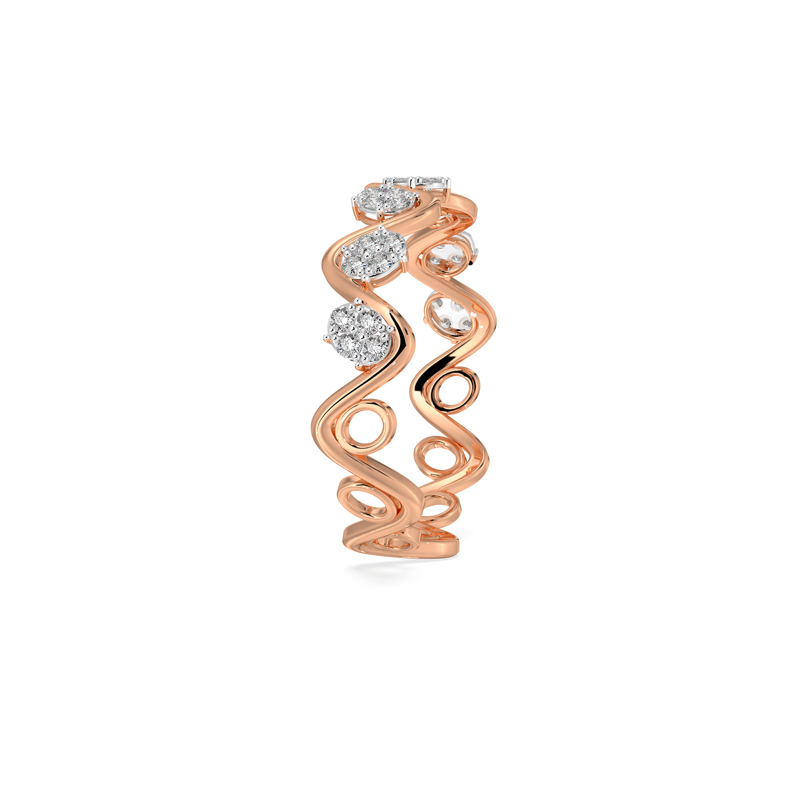 DIAMOND LADIES RING 18CT