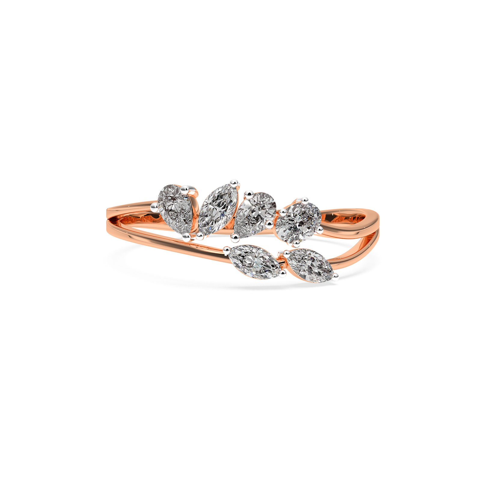 DIAMOND LADIES RING 18CT